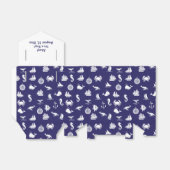 Nautical Navy Blue Baby Dusche Fevor Boxen Geschenkschachtel (Ungefaltet)