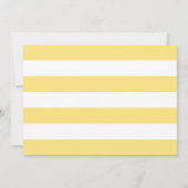 Nautical Navy Blue Yellow Anchor Wedding Foto Save The Date (Rückseite)