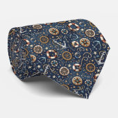 Nautical Neck Tie Krawatte (Gerollt)