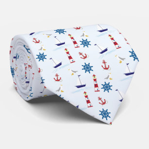 Nautical Neck Tie Krawatte
