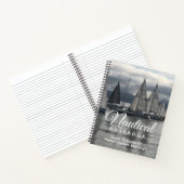 Nautical Notebook mit Name des Eigentümers Notizblock (Innenseite)