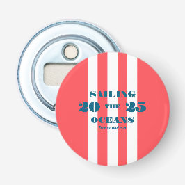 Nautical Party Button Bottle Opener Flaschenöffner