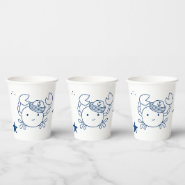 nautical party theme pappbecher