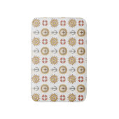 Nautical Pattern Bad Matten (Vorderseite Vertikal)