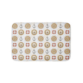 Nautical Pattern Bad Matten