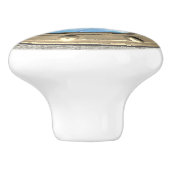 Nautical Porthole Ceramic Pull Keramikknauf (Seitenansicht)