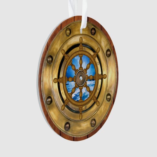 Nautical Porthole Ornament (Vorderseite)