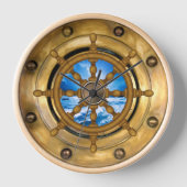 Nautical Porthole Uhr (Vorderseite)
