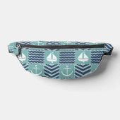 Nautical Quilt Bauchtasche (Ablage )