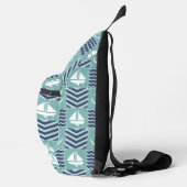 Nautical Quilt Crossbody Bag (Rechts)