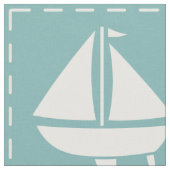 Nautical Quilt Fabric Stoff (Nahaufnahme)