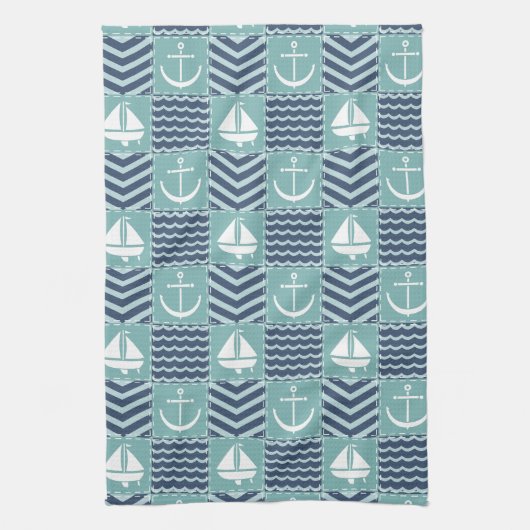 Nautical Quilt Küchentuch (Vertikal)