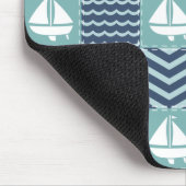 Nautical Quilt Mousepad (Ecke)