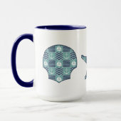 Nautical Quilt-Tasse Tasse (Links)