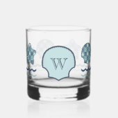 Nautical Quilt Whiskyglas (Links)