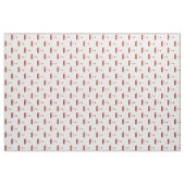 Nautical Red Sailboote auf Weiß Stoff (Yard (91,4 cm))