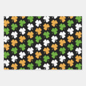 Nautical Red White Strips und White Anchor Geschenkpapier Set (Vorderseite)