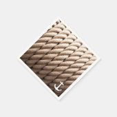 Nautical Rope - Anchor Napkins Serviette (Ecke)