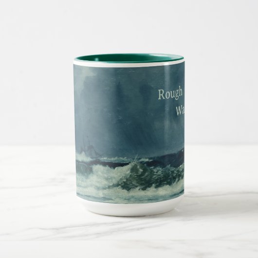Nautical Rough Waters Tasse (Zentrum)
