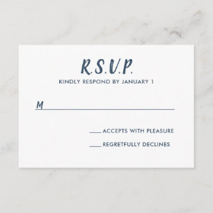Nautical Sailboat Wedding RSVP