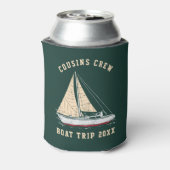 Nautical Sailing Matching Family Boat Trip Cousins Dosenkühler (Kanne Rückseite)