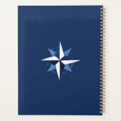 Nautical Sailing Yacht Wedding  Planer (Rückseite)