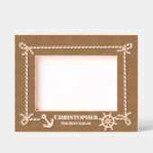 Nautical Sailor Geätzte Rahmen (Vorderseite)