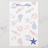 Nautical Scatter Briefpapier (Vorderseite)