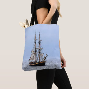 Nautical Schooner Blue Skies Tasche