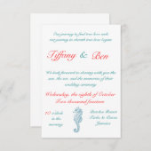 Nautical Sea Invest Einladung (Vorne/Hinten)