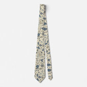 Nautical Sea Life Custom Necktie Krawatte (Vorderseite)