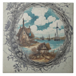 Nautical Seascapes Oil Painting No10 Fliese