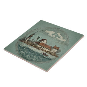 Nautical Seascapes Oil Painting No15 Fliese