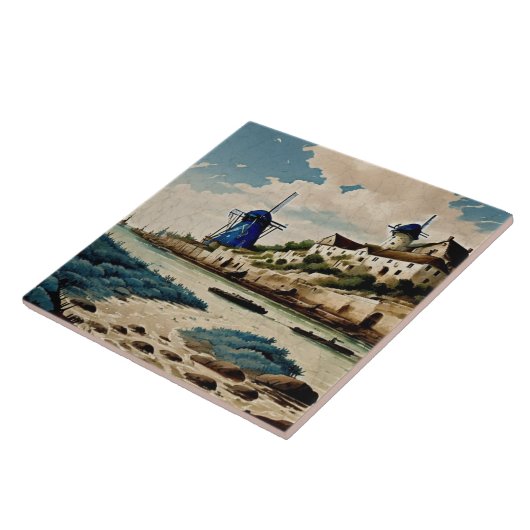 Nautical Seascapes Oil Painting No3 Fliese (Seite)