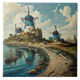 Nautical Seascapes Ölgemälde Nr. 5 Fliese