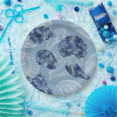 Nautical Seashell Collection - Alle Größen Pappteller (Party)