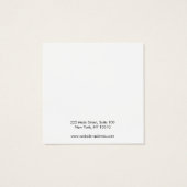 Nautical Seashell Stud Earring Display Holder (Rückseite)