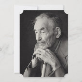 Nautical Segelboot Foto Feier des Lebens Einladung (Rückseite)