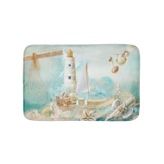 Nautical Series Design 11 Badematte (Vorderseite)