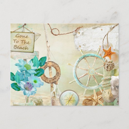 Nautical Series Design 2 Postkarte (Vorderseite)