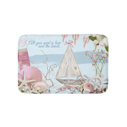 Nautical Series Design 3 Badematte (Vorderseite)