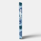 Nautical Shades Of Blue Pattern Case-Mate iPhone Hülle (Rückseite / Links)