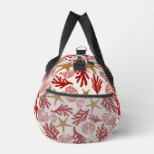 Nautical Shell Druck Turn- und Reisetasche Duffle Bag (Rechts)