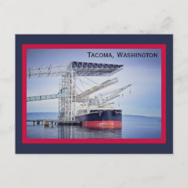 Nautical Ship Tacoma Washington Postcard Postkarte