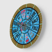 Nautical Ship Telegraph Traditional Large Clock Große Wanduhr (Winkel)