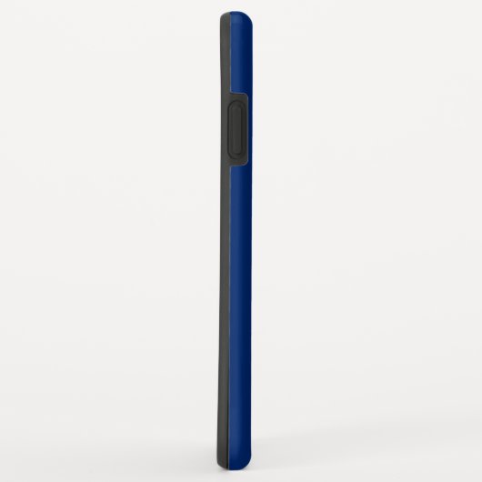 Nautical Ships Wheel Blue+White (personalisieren) Case-Mate iPhone Hülle (Hinten/Rechts)