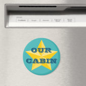 Nautical Star Stateroom Door Marker Magnet (In Situ (Geschirrspüler))