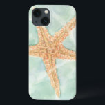 Nautical Starfish in Water Case-Mate iPhone Hülle<br><div class="desc">This Chariklia Zarris painting will make you feel a world of difference every time you look at it. You can image yourself at the beach hunting for starfish or playing in the sand. Zarris's image is perfect for those who love sea life and want to take it everywhere they go....</div>