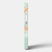 Nautical Starfish in Water Case-Mate iPhone Hülle (Rückseite / Links)