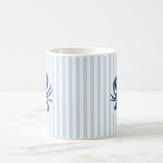 Nautical Stripe Muster Kaffeetasse (Mittel)